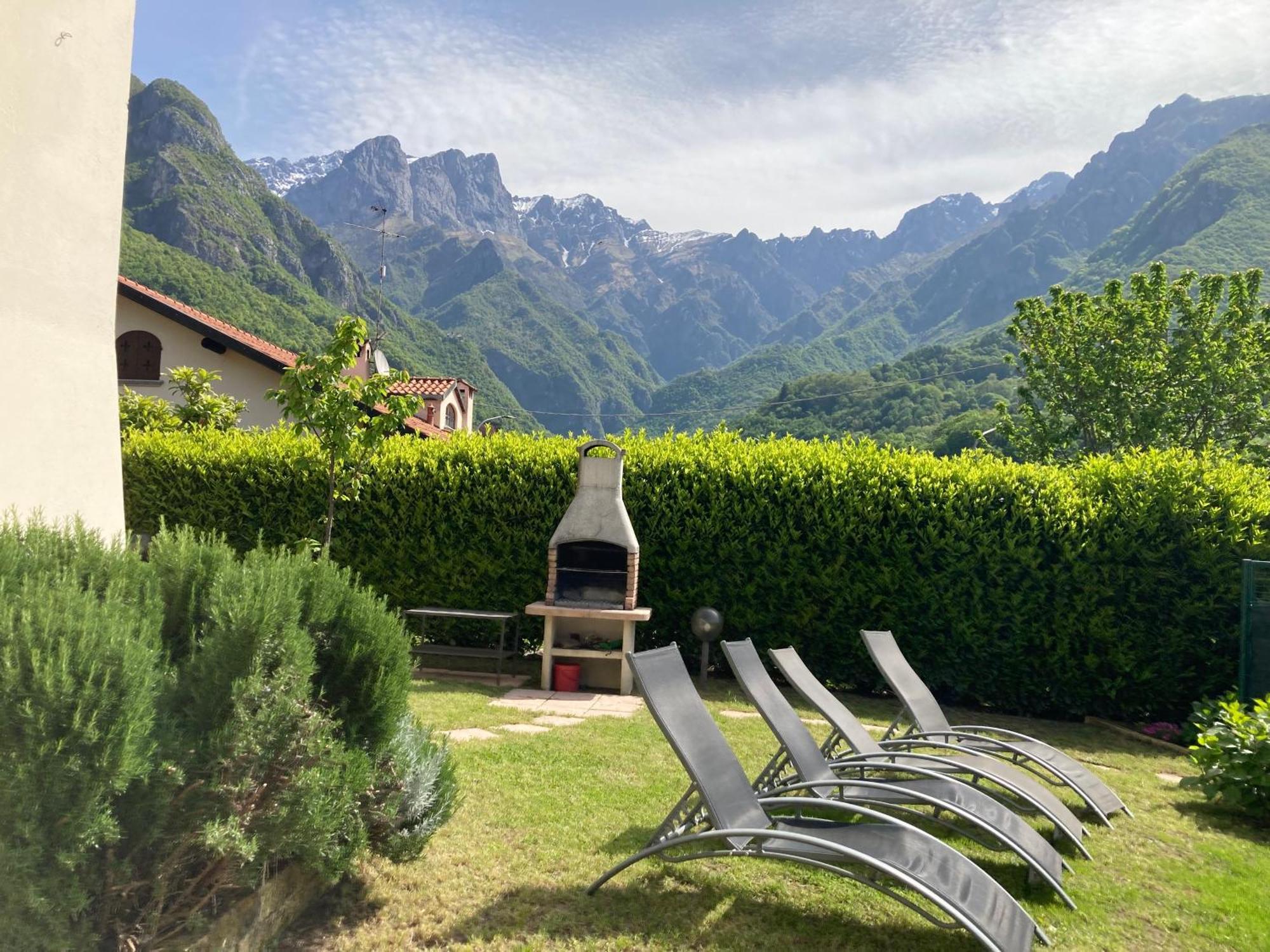 Villa Sasso Cavallo Мандельо дел Ларио Екстериор снимка